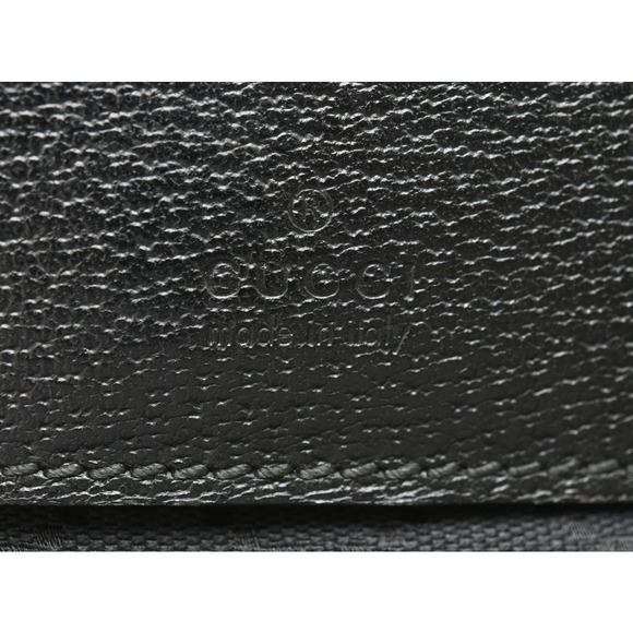 Gucci Bag Black GG Canvas Waist - Picture 9 of 9
